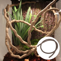 Artificial Vine Lizard Rattan Reptile Box Case Habitat Decor