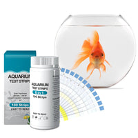 Fish aquarium test strips