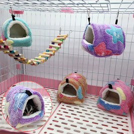 Warm Pet House Cage  Soft Comfort