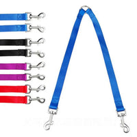 Double Twin Dual Coupler Dog Leash