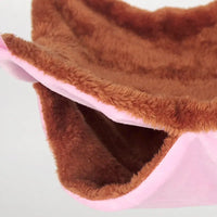 Pet Double-layer Plush Hammock