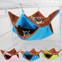 Pet Double-layer Plush Hammock