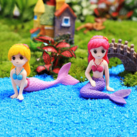 Aquarium Decorations Cute Little Mermaid