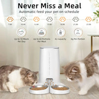 ROJECO Automatic Cat Feeder