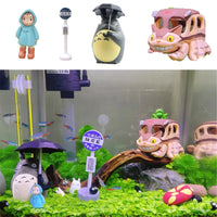 Aquarium decoration cartoon characters