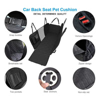 143×153CM Double Zipper Car Pet Seat