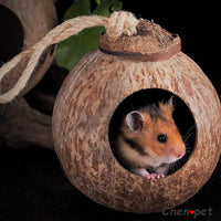 Natural Small Pet Coconut Cages