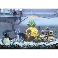 Aquarium decoration cartoon characters