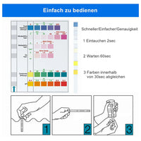 Fish aquarium test strips